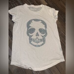 Zadig & Voltaire Skull Tee Small EUC